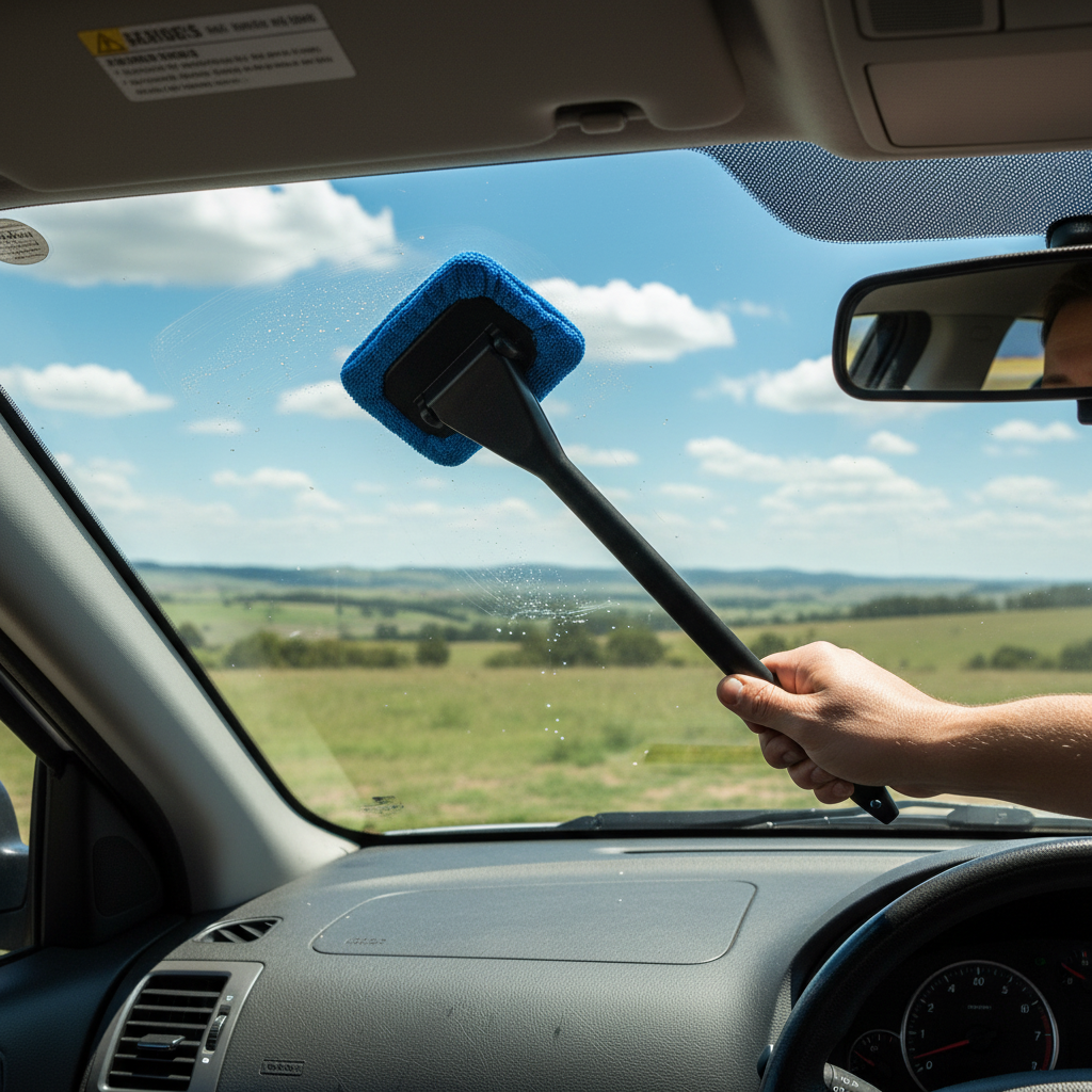 Rideshinners™ Streak-Free Windshield Tool
